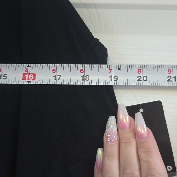 NWT Torrid Super Soft knit black tank Size 1 - Picture 5 of 7